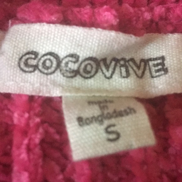 Pink new without tags crop sweater - Picture 3 of 3